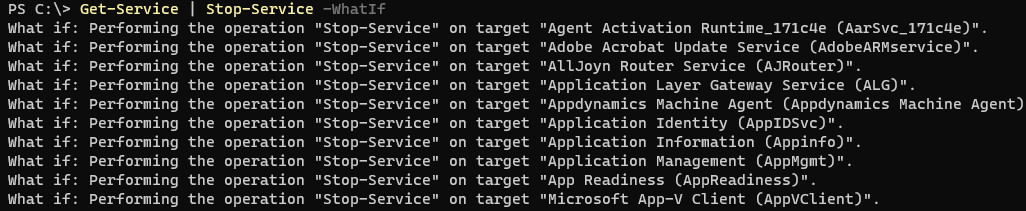 Pipeline Functionality In PowerShell > The Automation Code